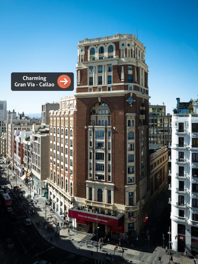 Charming Gran Via Callao Мадрид Экстерьер фото